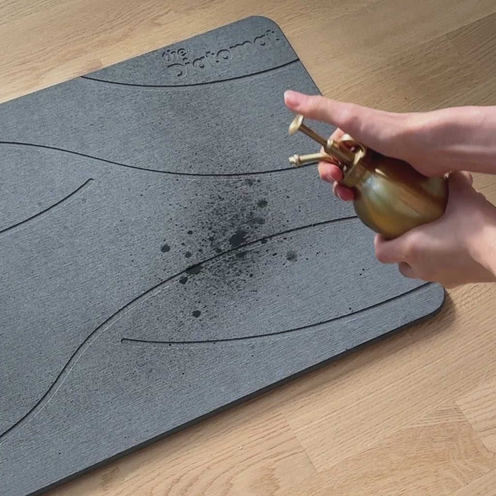 Tapis de bain - The Diatomat™ - Anthracite I
